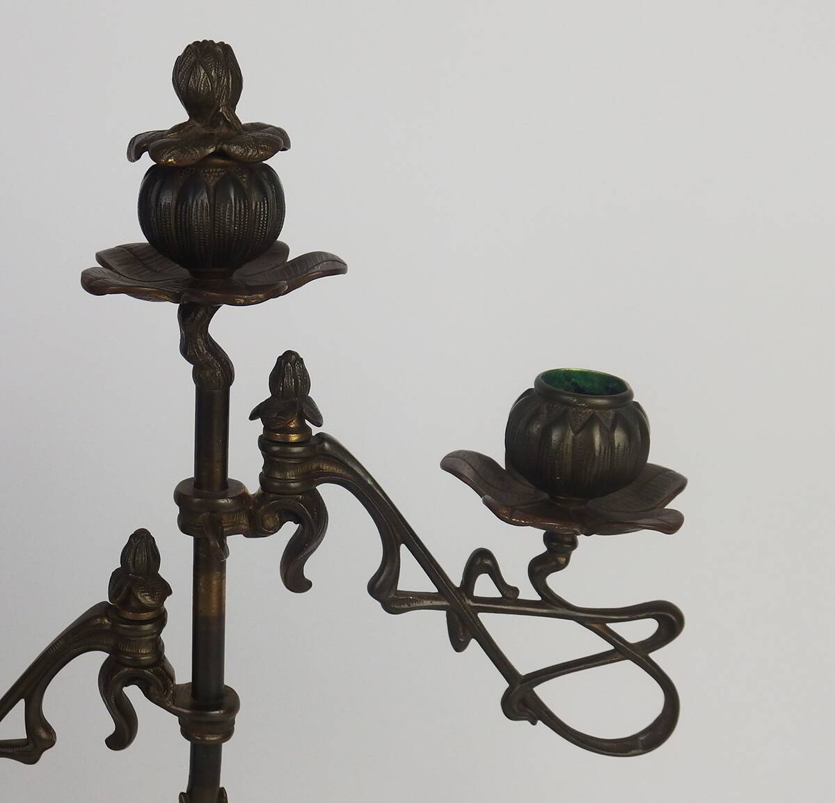Paire de chandeliers Art Nouveau
