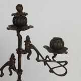 Pair of Art Nouveau candlesticks