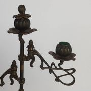 Paire de chandeliers Art Nouveau