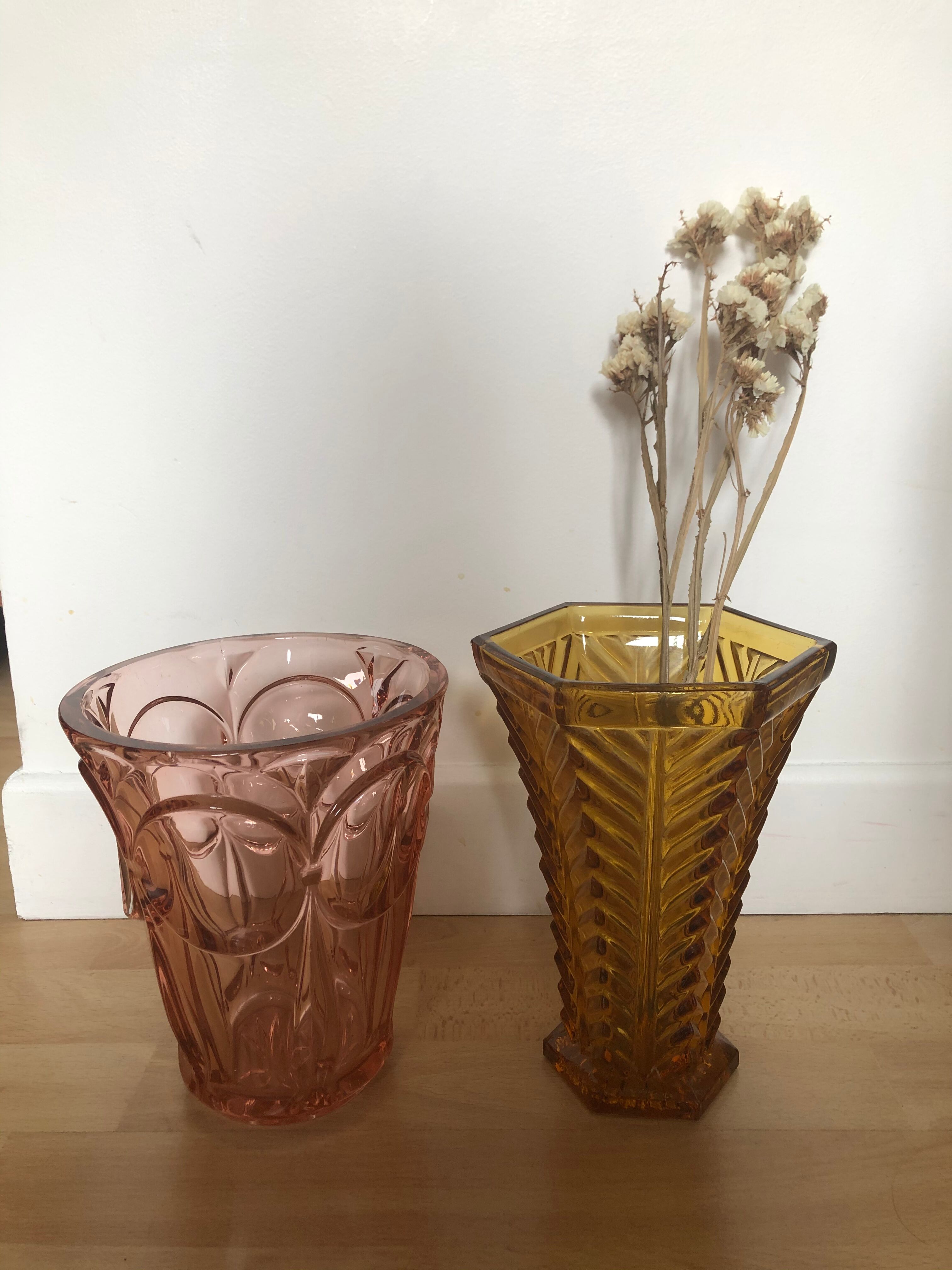 Vase ambré
