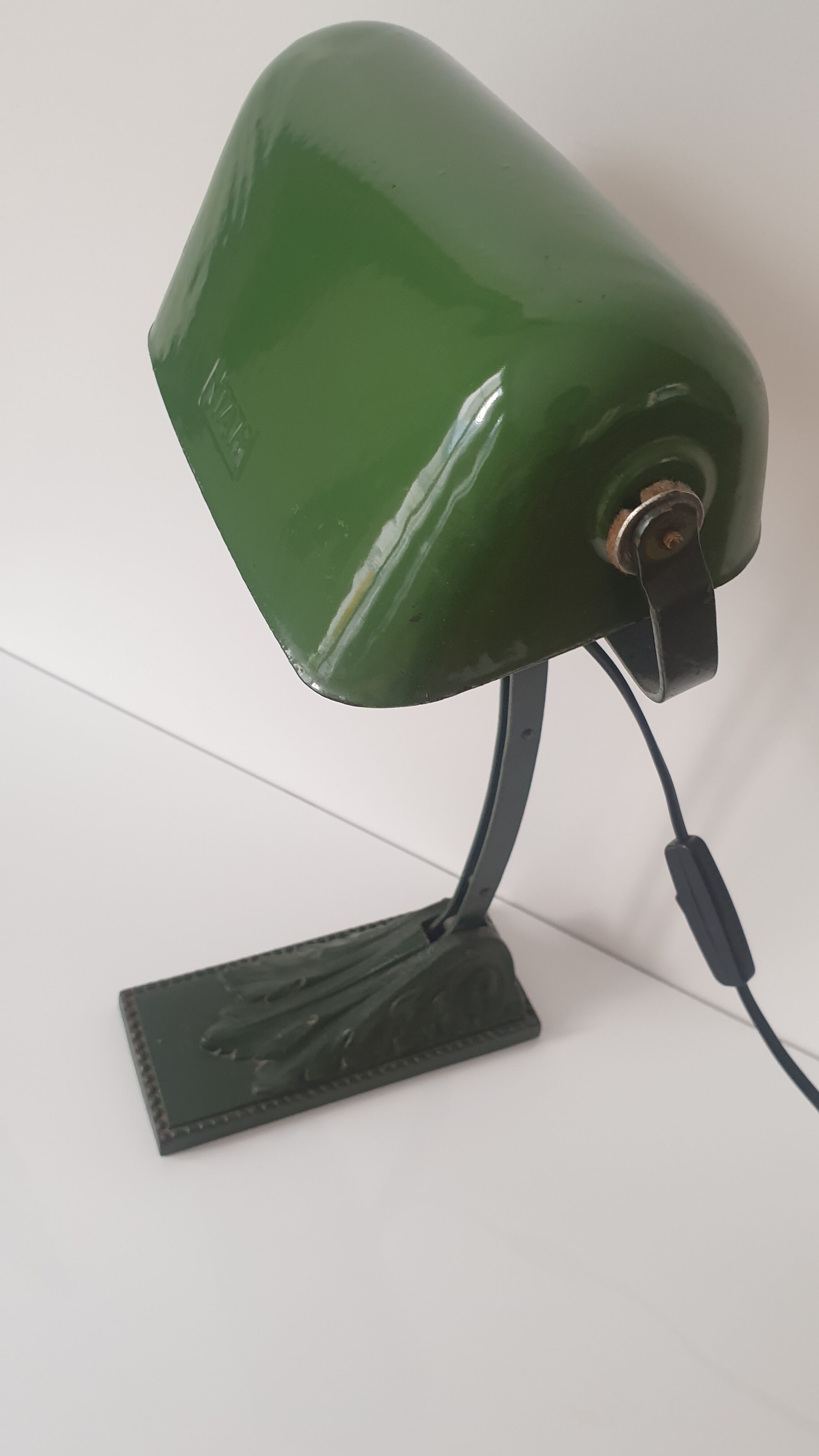 Lamp of notary or banker Niam, Georges Main