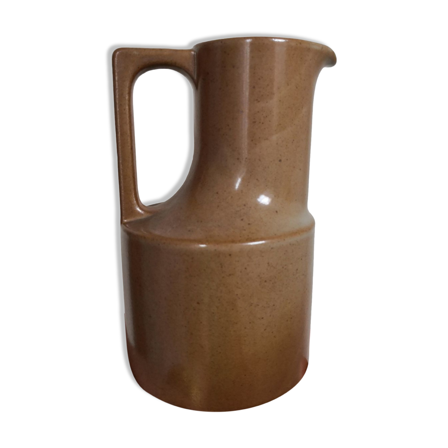 Vintage Brenne stoneware pitcher