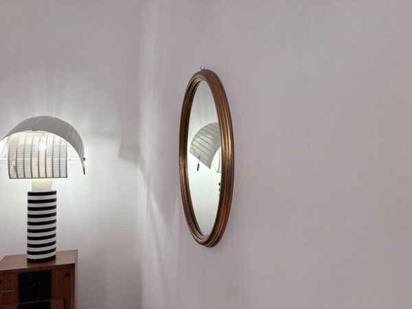 Mirror in a gilded wooden frame, Germany, 1960s