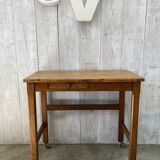 Vintage boarding school desk