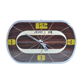 Wall clock JAZ electronics, made in France