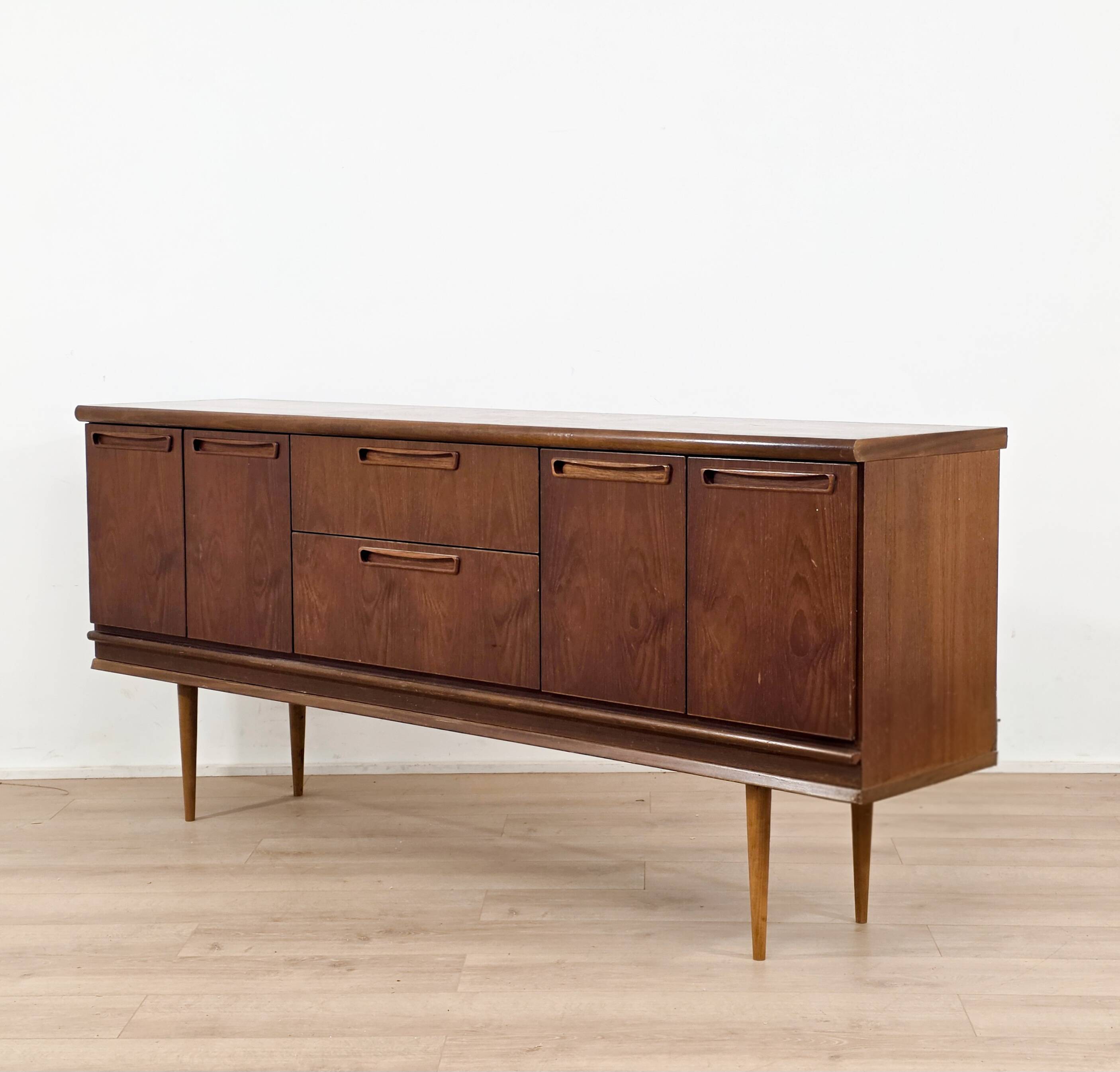 Enfilade scandinave en teck - années 1970