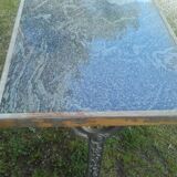 Marble bistro table.