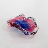 1960's Art Glass Bowl by Designer Josef Hospodka, Czechoslovakia