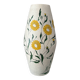 Hand painted daisies vase