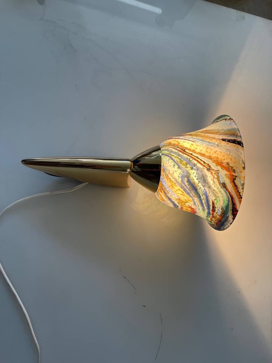 Venetian Art Murano Glass Sconces Set of 3