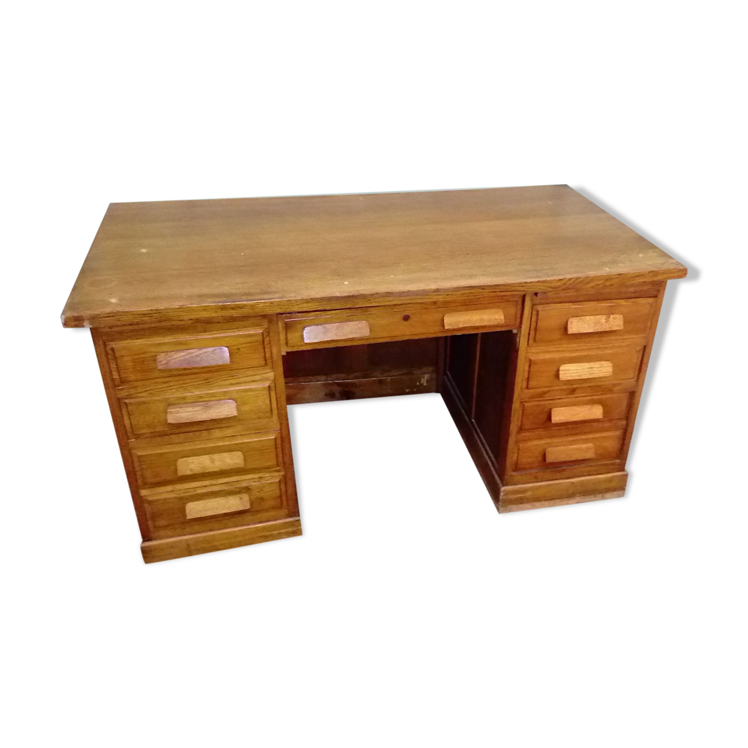 Bureau d'administration à caissons
