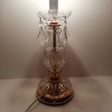 French glass lamp 1980