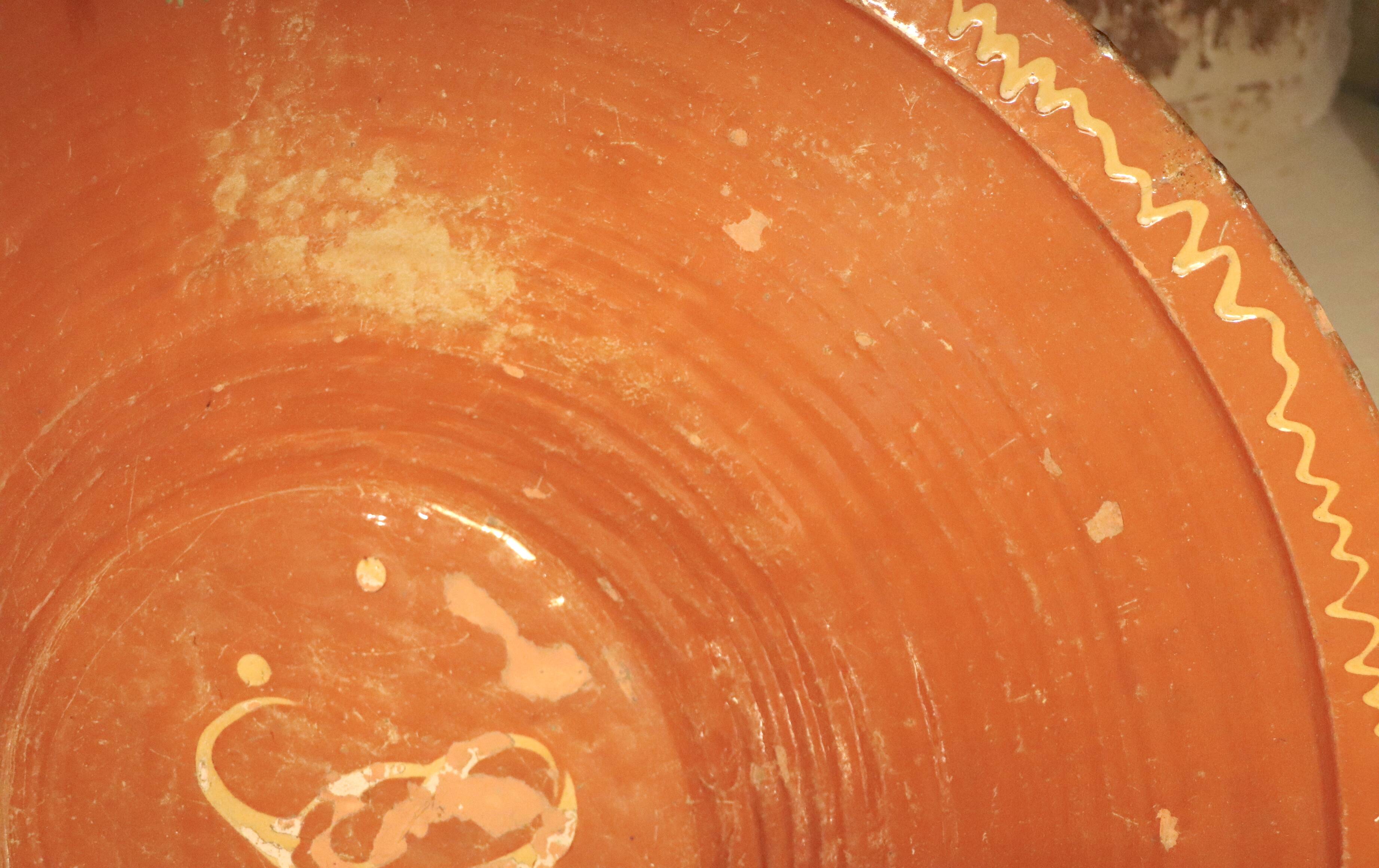 Large Lebrillo Pottery Minorca Spain 19th century