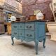 Commode de style Louis XV en noyer