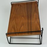 60s 70s teak shelf wall shelf telephone shelf string shelf Danish design