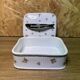 OLD SARDINE BOX, VICTORIA AUSTRIA PORCELAIN BOX