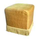 Ottoman has fringes vintage
