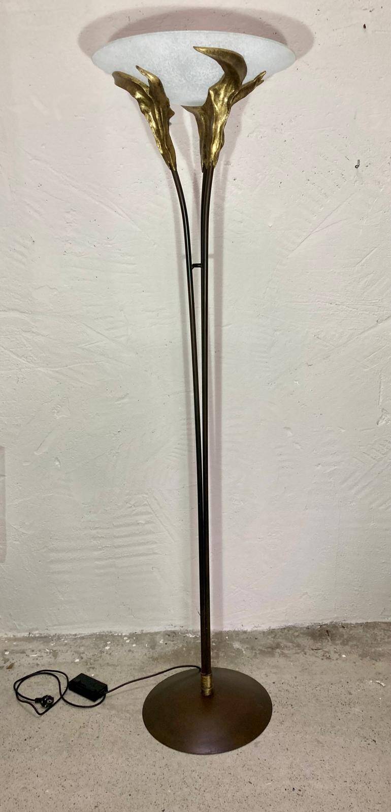 Vintage floor lamp, France, 80s