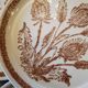 Ceramic plates thistles 70's