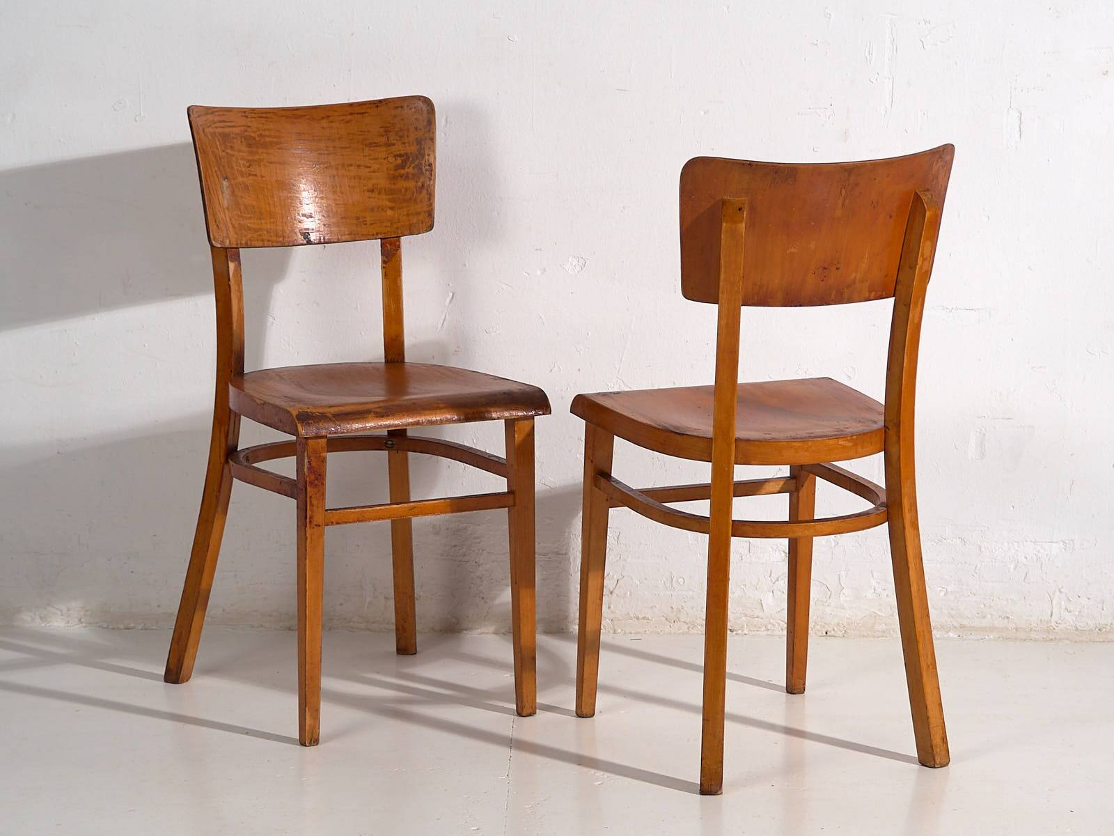 Chaises de salle à manger vintage (c.1950). Ensemble 2 pièces #2