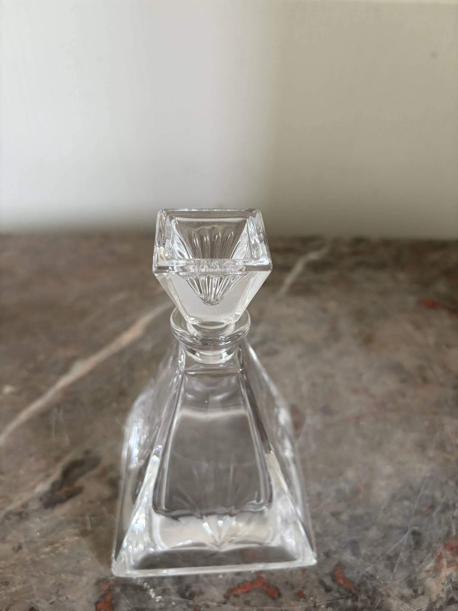 Ancien Carafe Liqueur Cristal Lorraine