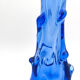 Vase Jan Beránek Chribska Art Glass Blue 27cm 1.68kg Mid-Century
