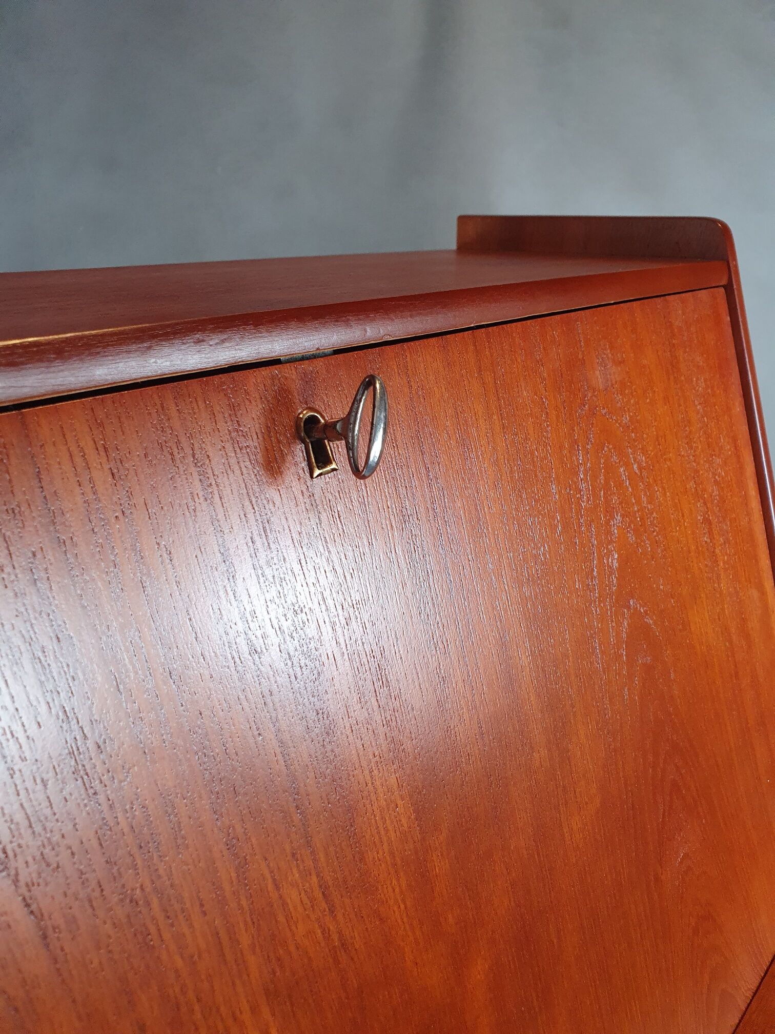 Norwegian vintage teak writing desk, 1960