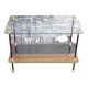Table présentoir Henri 2 plateaux