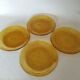 Flat plates Arcoroc Sierra amber
