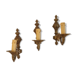 Bronze wall lights