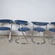 Tubular chairs cantilever 1970