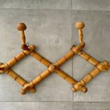 Bamboo coat rack