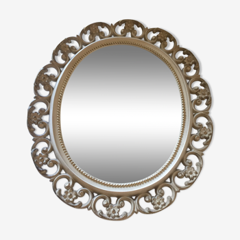 Miroir vintage Syroco inc