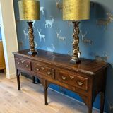 18th century 3 drawer sideboard