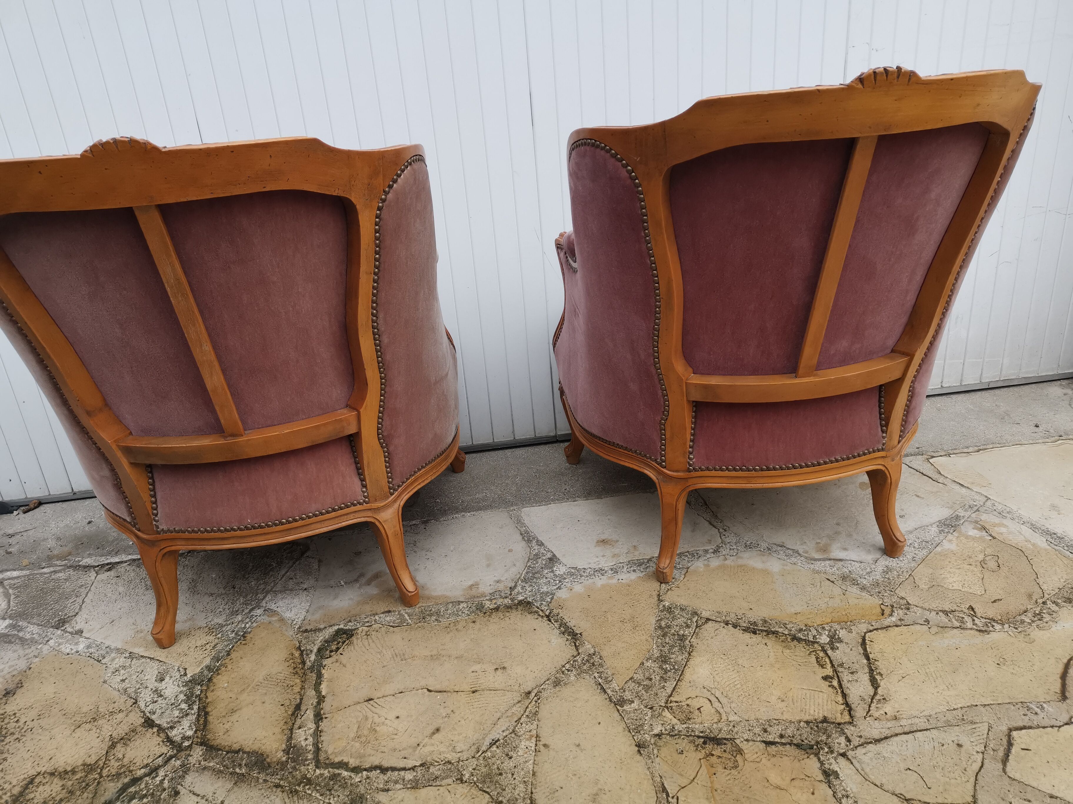 Pair of Louis XV armchairs