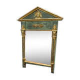 Empire style double patina mirror