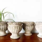 Antique Medici stone planters