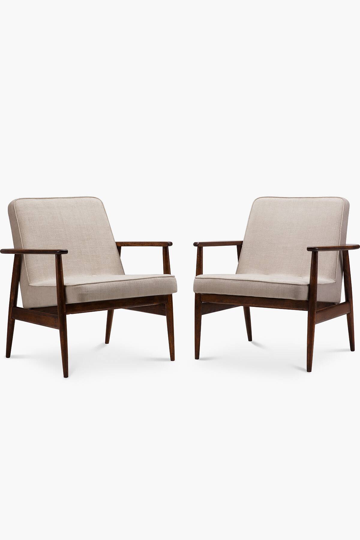 Pair of type 300-192 GFM armchairs from the 60s.