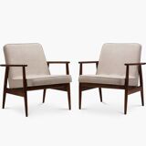 Pair of type 300-192 GFM armchairs from the 60s.