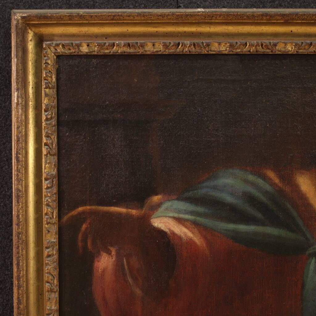 Great Italian painting from the 17th century, the Tribute Money