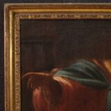 Great Italian painting from the 17th century, the Tribute Money