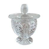 Sugar bowl with its Crystal lid, Charles X era