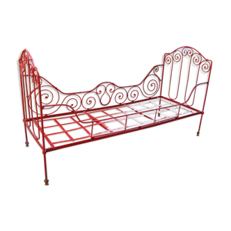 Lit banquette fer