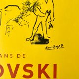 Marc Chagall - Tribute to Maiakovsky - 1963 - Original lithographic poster