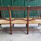 THREE-SEATER STRAW BANQUETTE PROVENCAL RADASSIER