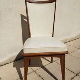 Set of 3 art deco chairs from the 50s