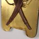Antique wall sconces with 3 lights in wrought iron, Italy, 20th century