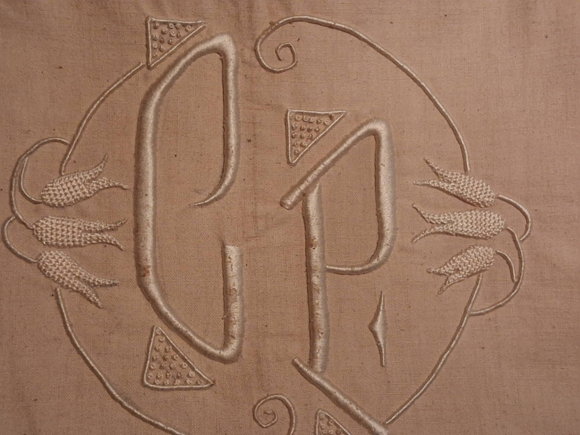Monogrammed PC towel