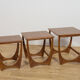 Mid-Century Nesting Tables by Victor Wilkins for G-Plan, United Kingdom, 1960s, Set of 3