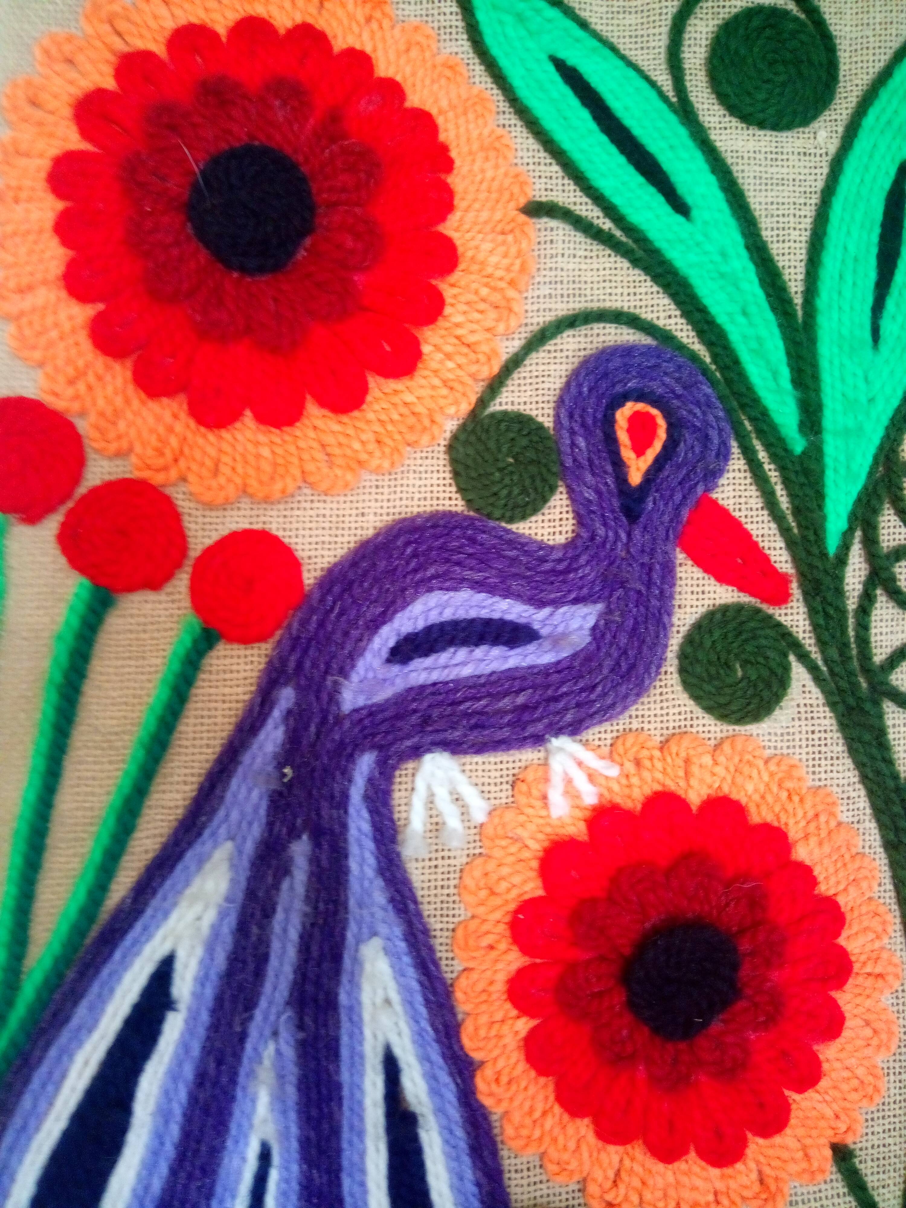Vintage Mexican tapestry 1970